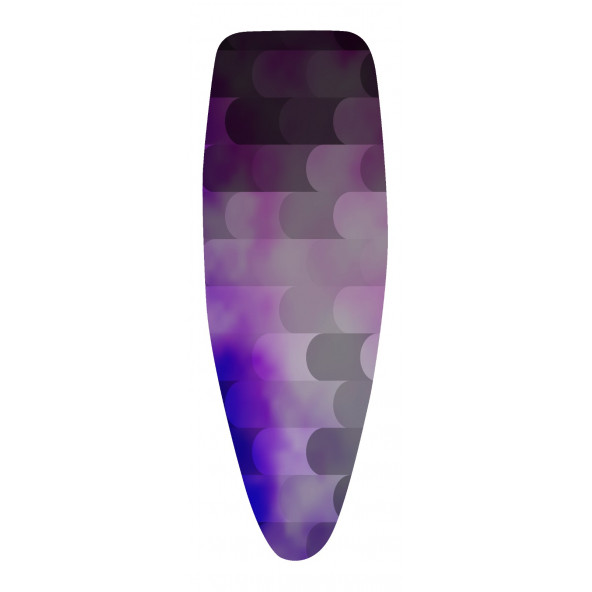 GERCELLA Luxury Purple Love Ütü Masası Kılıfı Bezi Örtüsü (50X135CM) ürün görseli 1