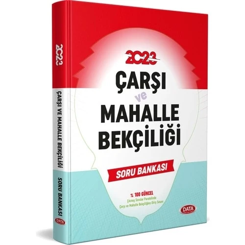 DATA 2022 ÇARŞI MAHALLE BEKÇİLİĞİ SORU BANKASI ürün görseli 1