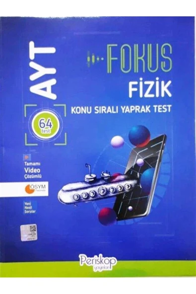PERİSKOP AYT FOKUS FİZİK YAPRAK TEST ürün görseli 1