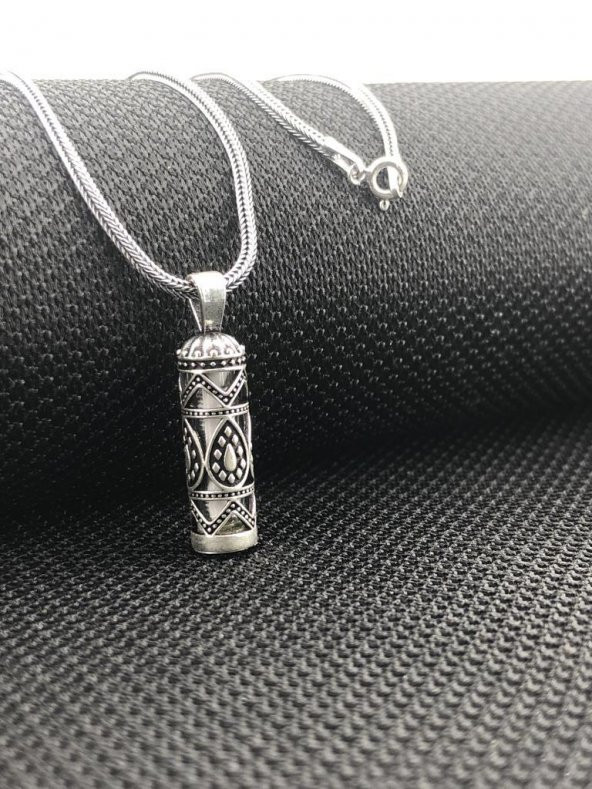 Cevşeni Kebir Dualı 925 Ayar Gümüş Kolye ürün görseli 1