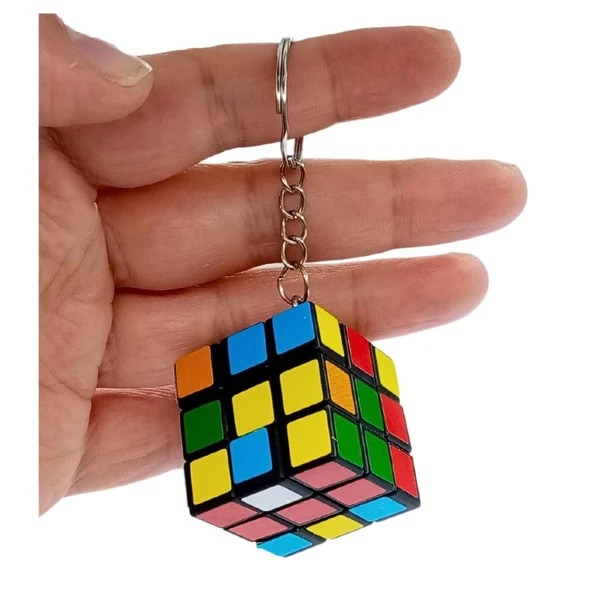 Zeka Küpü Sihirli Rubik Küp Anahtarlık ürün görseli 1