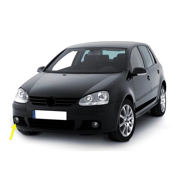 VW Golf 5 2006-2007-2008 Ön Tampon Sağ Sis Farı 1T0941700D ürün görseli 1