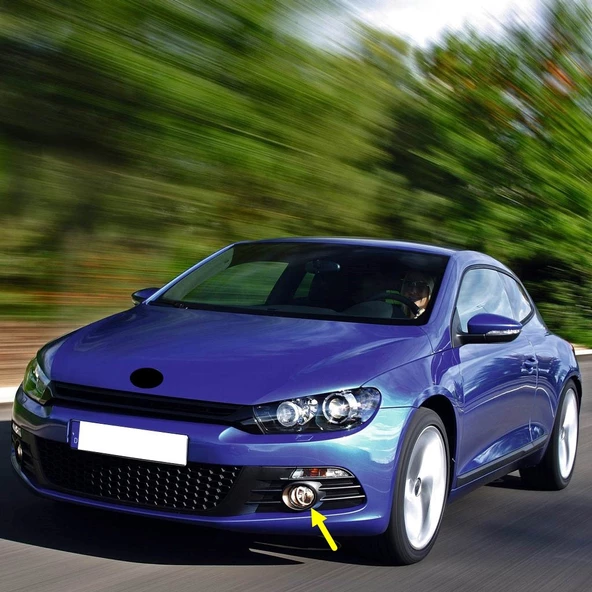 VW Scirocco 2009-2014 Ön Tampon Sol Sis Farı 1T0941699D ürün görseli 1