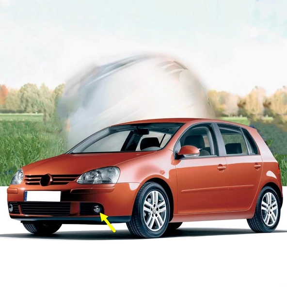 VW Golf 5 2006-2007-2008 Ön Tampon Sol Sis Farı 1T0941699D ürün görseli 1