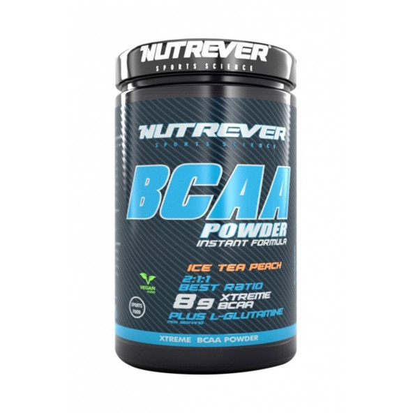 Nutrever BCAA Powder 500 gr Ice Tea & Şeftali Aromalı ürün görseli 1