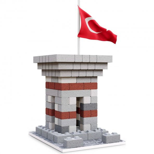 Eshel Maket Tuğla Nöbetçi Kulesi ürün görseli 1
