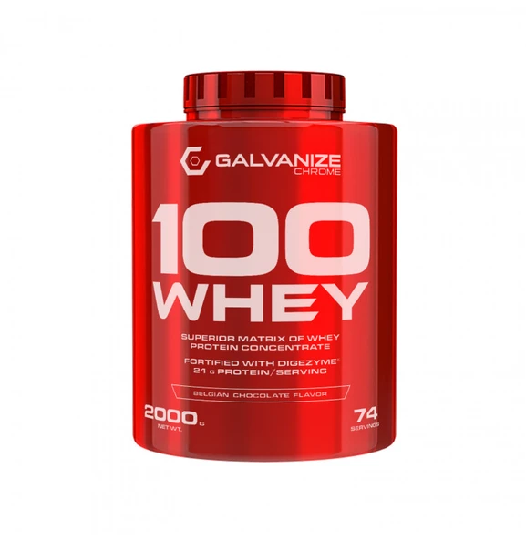 Galvanize Chrome 100 Whey Protein Tozu 2000 Gr ürün görseli 1