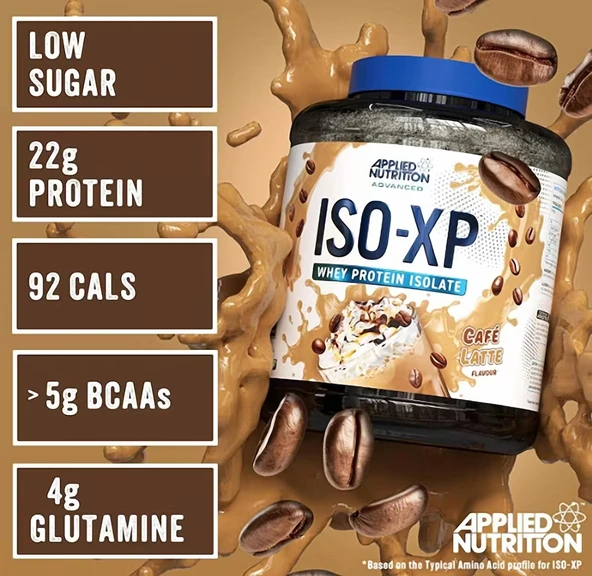 Applied Nutrition İSO-XP Whey Protein Isolate 1800 gr Cafe Latte - Resim 4