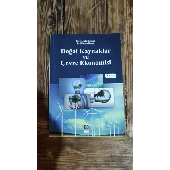 DOĞAL KAYNAKLAR VE ÇEVRE EKONOMİSİ ... MUSTAFA DURMAN ürün görseli 1
