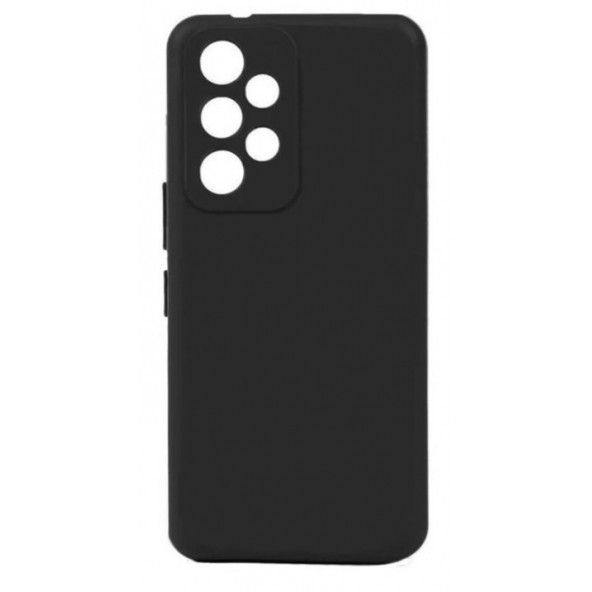 Samsung Galaxy A13 Ruber Case Yumusak Slikon Kilif Siyah ürün görseli 1