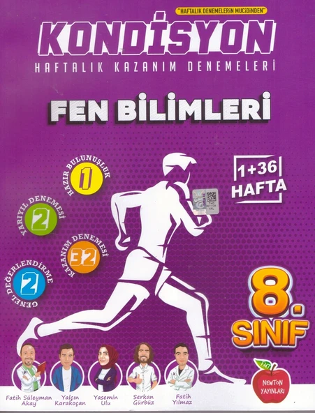 NEWTON 8.SINIF KONDİSYON FEN BİLİMLERİ DENEMESİ ( 37 HAFTA ) ürün görseli 1