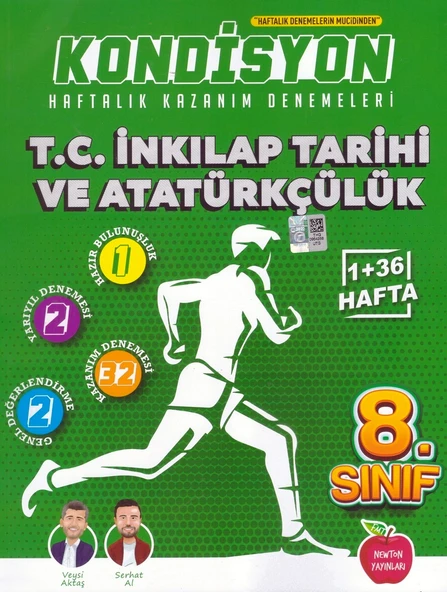 NEWTON 8.SINIF KONDİSYON T.C. İNKILAP DENEMESİ ( 37 HAFTA ) ürün görseli 1