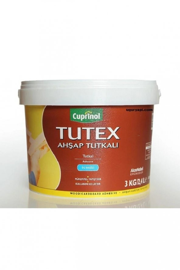 Marshall Cuprinol Tutex Beyaz Ahşap Tutkalı 3 KG ürün görseli 1