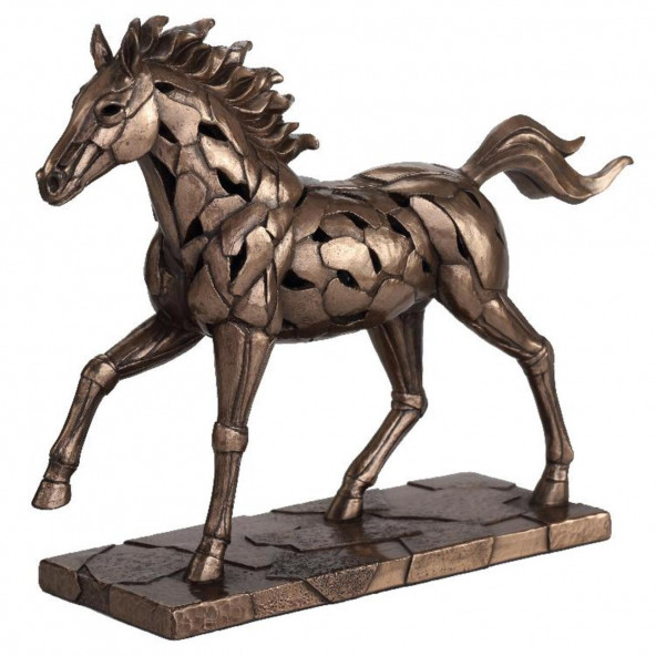 VERONESE BİBLOLAR-Wise Atlar-WISE AT BİBLO IŞIKLI-30,5x9,5x22,5 CM-JWU78112A1 ürün görseli 1