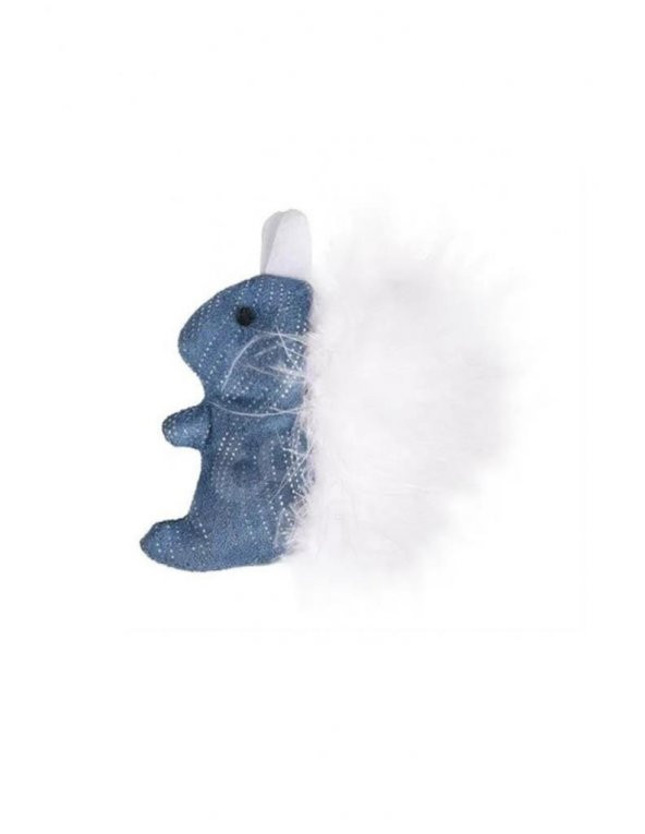 Flamingo Medy Tüylü Sincap Kedi Oyuncağı 9,5 cm ürün görseli 1