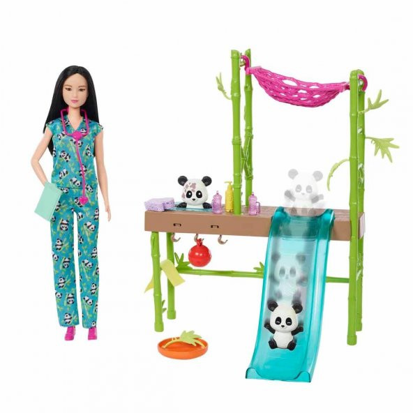 Barbie Yavru Panda Bakımı Oyun Seti - Resim 2