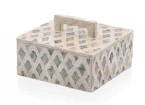THE MİA SEDEF KUTU 16*16 CM ürün görseli 1