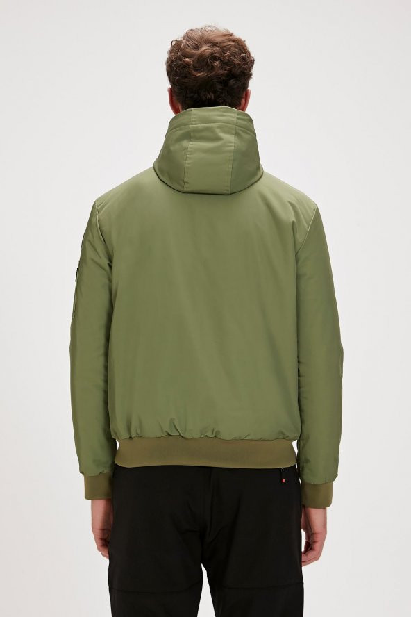 BAD BEAR SWEAT BOMBER JACKET - Resim 7
