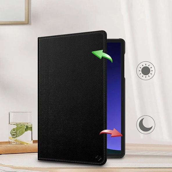 Galaxy Tab S9 Plus Dönen Standlı 360 Tablet Kılıf - Resim 11