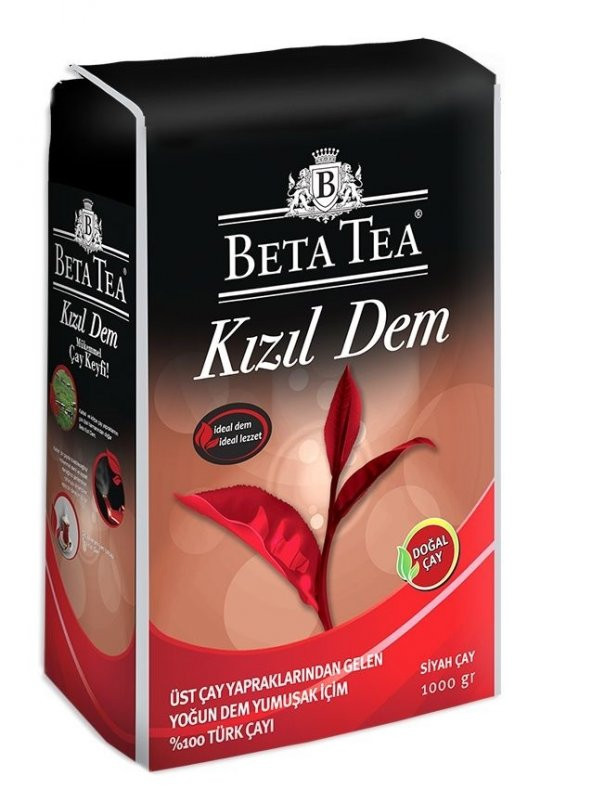 Beta Tea Kızıl Dem Siyah Çay 1 Kg ürün görseli 1