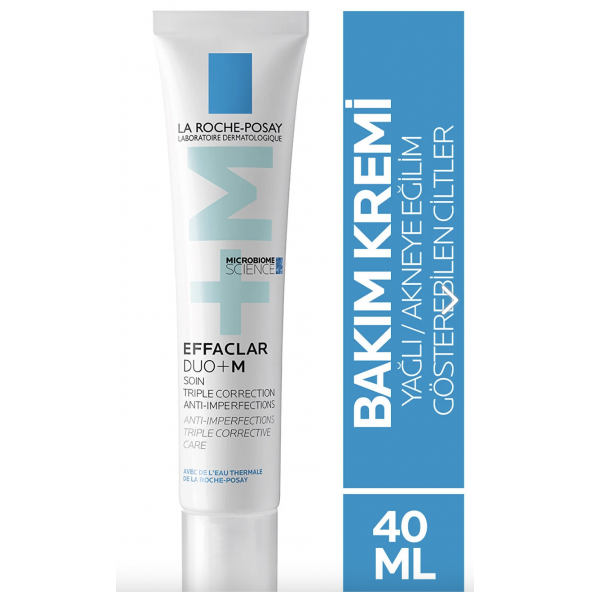 La Roche Posay Effaclar Duo + M Cilt Kusurları Karşıtı Bakım Kremi 40 ml ürün görseli 1