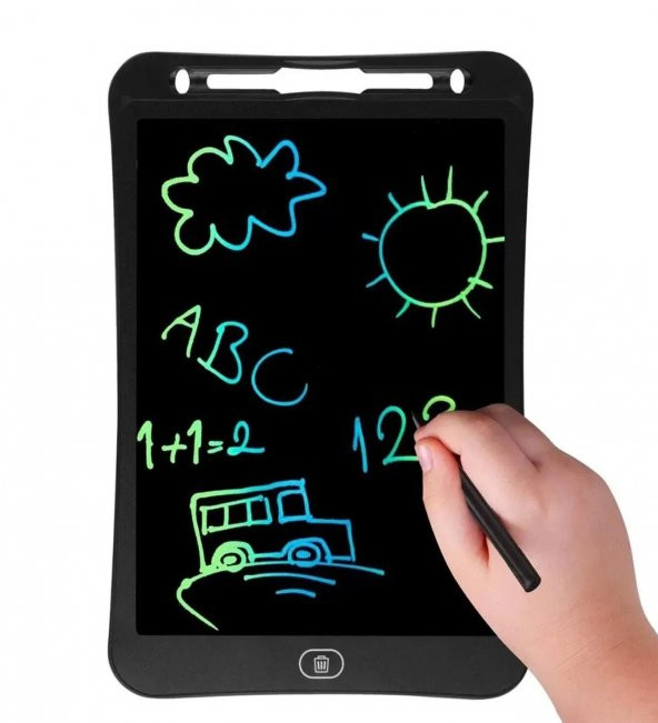 10 Inch, Kalemli LCD Dijital Çizim-Eğitim Yazı Tableti, Dijital Çizim Pedi-10 inç, Siyah ürün görseli 1