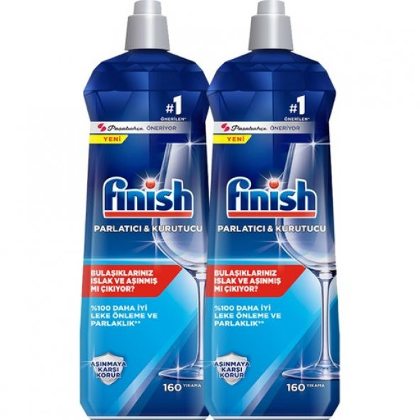 Finish Bulaşık Makinesi Parlatıcı 2x800 ml ürün görseli 1