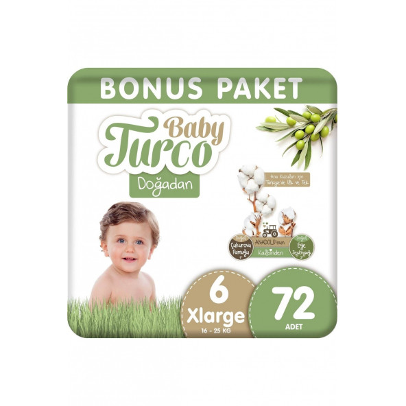 BABY TURCO 6 NO 72 ADET ürün görseli 1