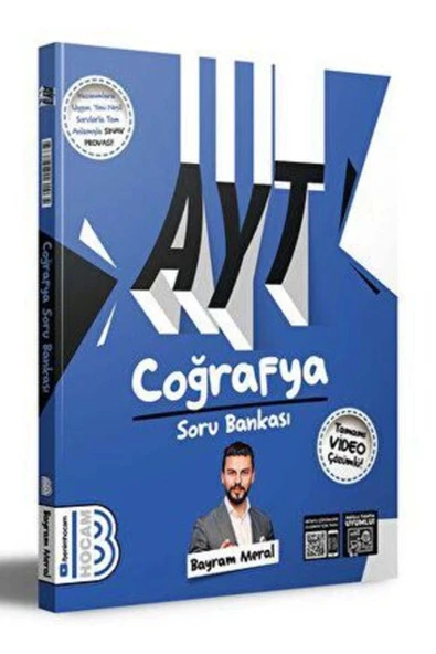 AYT 2023 COĞRAFYA VİDEO DESTEKLİ SORU BANKASI  BENİM HOCAM ürün görseli 1