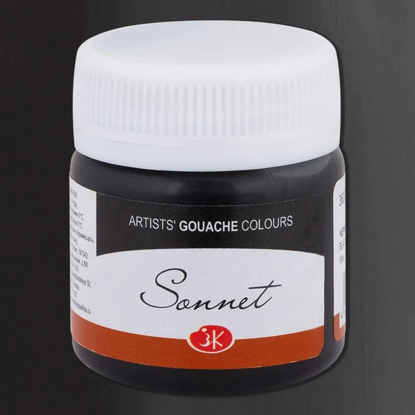 St. Petersburg Sonnet Guaj Boya 40 ml 810 Black ürün görseli 1