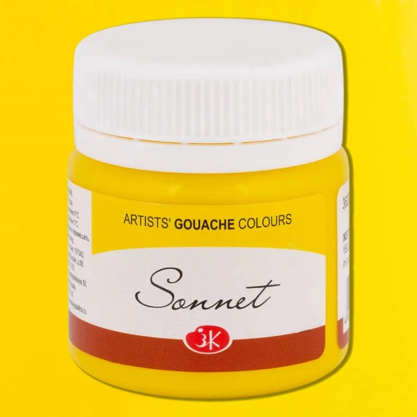 St. Petersburg Sonnet Guaj Boya 40 ml 211 Yellow ürün görseli 1