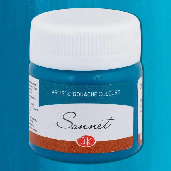 St. Petersburg Sonnet Guaj Boya 40 ml 514 Blue Green ürün görseli 1