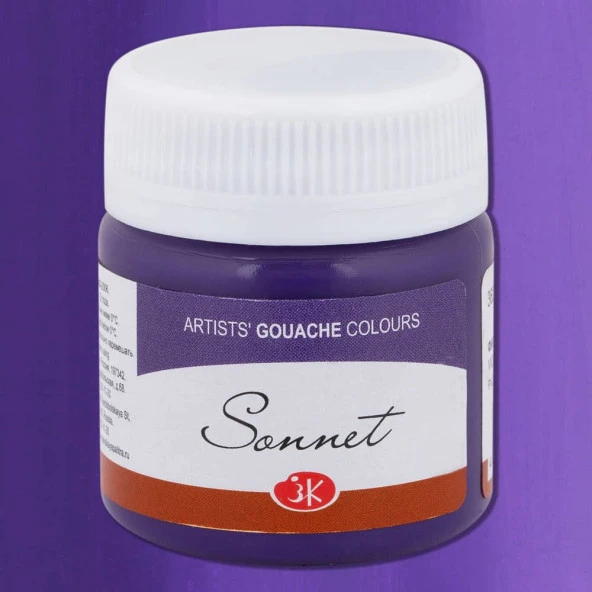 St. Petersburg Sonnet Guaj Boya 40 ml 607 Violet ürün görseli 1
