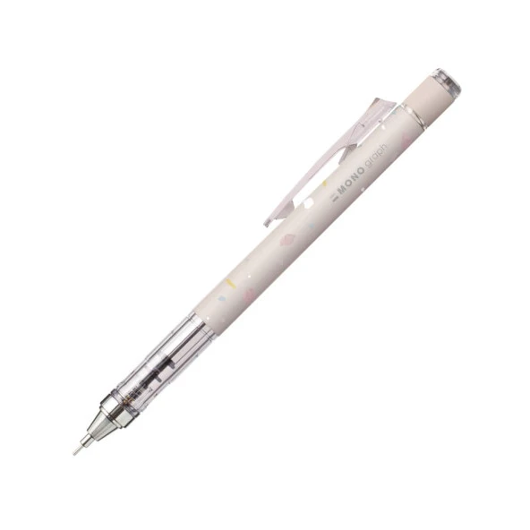 Tombow Mono Graph Terrazzo Mekanik Kurşun Kalem 0.5 mm Pembe ürün görseli 1