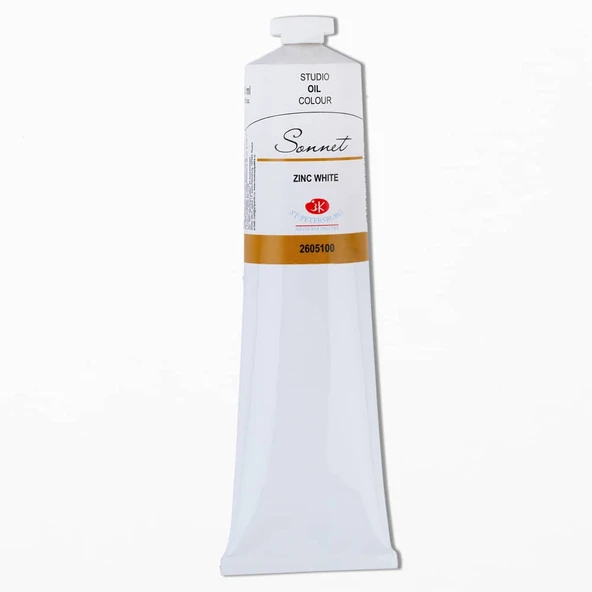 St. Petersburg Sonnet Yağlı Boya 120 ml 100 Zinc White ürün görseli 1