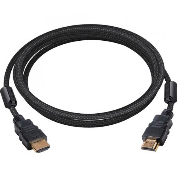 Gabble HDMI Kablosu Gold 1.4V 3D 4K Örgülü Filtreli 1.5mt Gabble GAB-015 ürün görseli 1