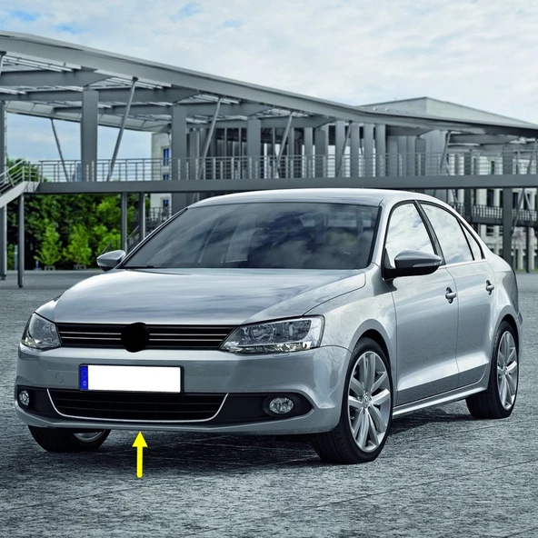 VW Jetta 2011-2014 Ön Tampon Alt Spoyler Karlık 5C6805903 ürün görseli 1