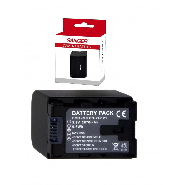 VC GZ-HM40, JVC GZ-HM430, JVC GZ-HM435, JVC GZ-HM440, JVC GZ-HM445, JVC GZ-HM450 Kamera Bataryası ürün görseli 1