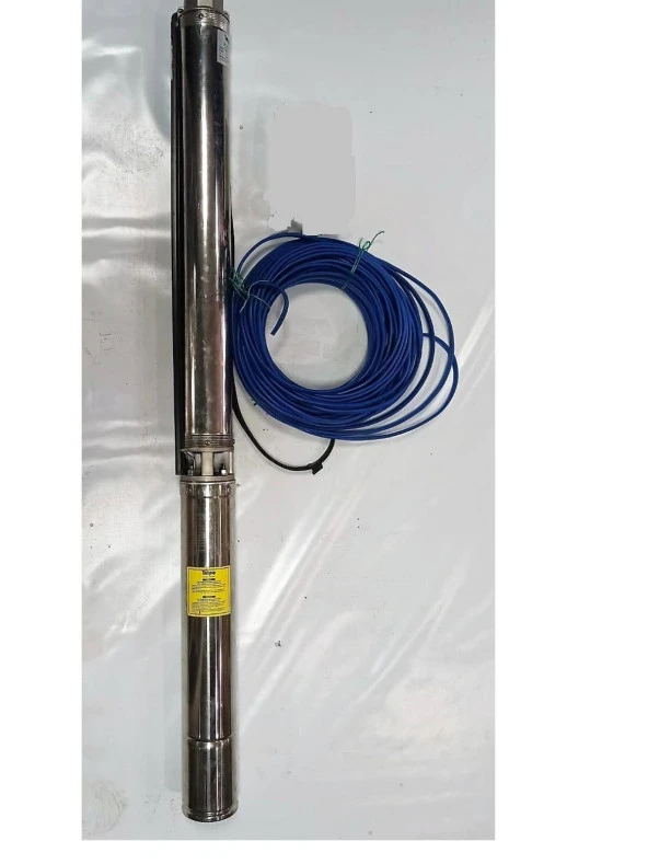 Impo Sk 415/28 10HP Krom Başlıklı  25 MT Yassı Kablolu  Dalgıç Pompa ürün görseli 1
