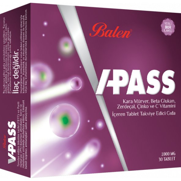 Balen V-Pass  30 Tablet ürün görseli 1