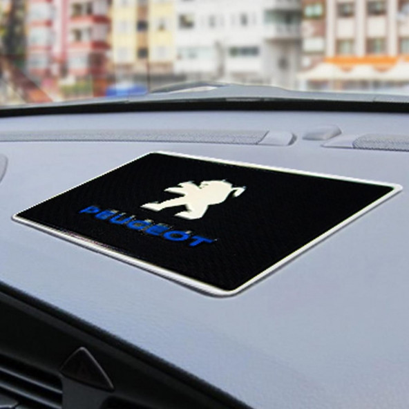 peugeot Torpido üstü erzak tutucu logolu markalı ürün görseli 1