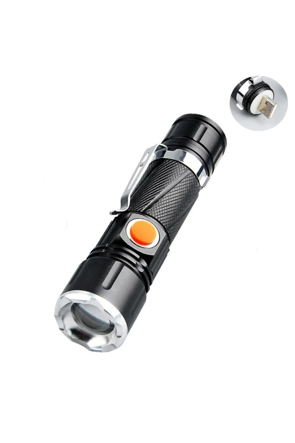 Watton P50 Led Şarjli Mıknatıslı Usb El Feneri Watton Wt-622 ürün görseli 1
