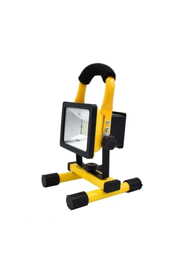 Watton Wt-329 30w Şarjlı Outdoor Led Projektör Ayaklı Fener ürün görseli 1