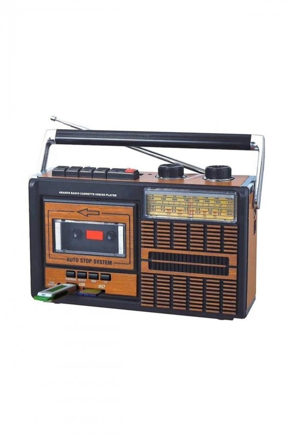Glr Tepe Fp-319U Usb Sd Fm Radyo Kaset Çalar ürün görseli 1