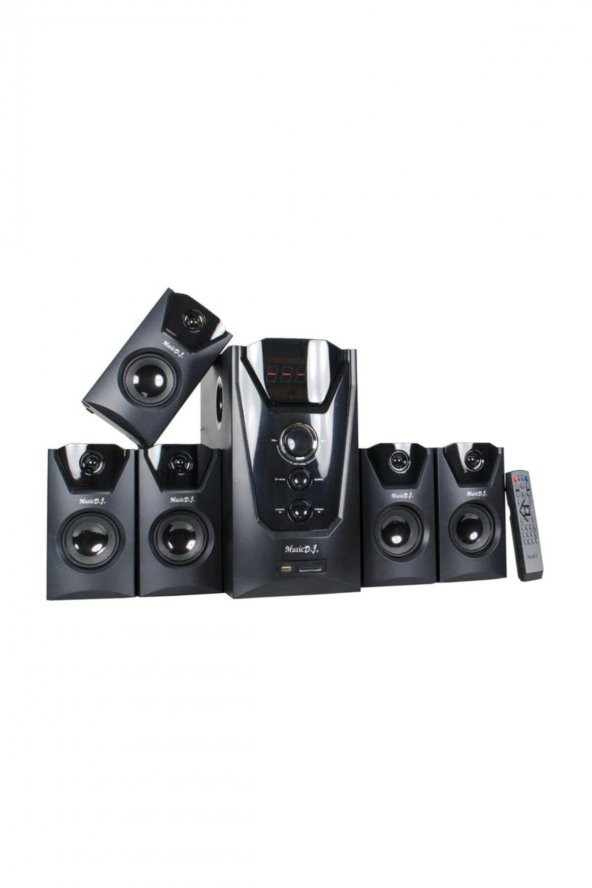 Music D.J Md-9500bt 5+1 Bluetooth Surround Hoparlör Sistemi ürün görseli 1