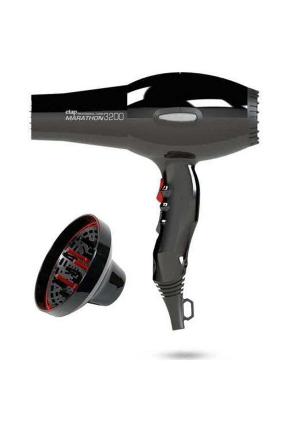 Etap 3200 Marathon + Curly 2200 W Profesyonel Saç Kurutma Makinesi ürün görseli 1