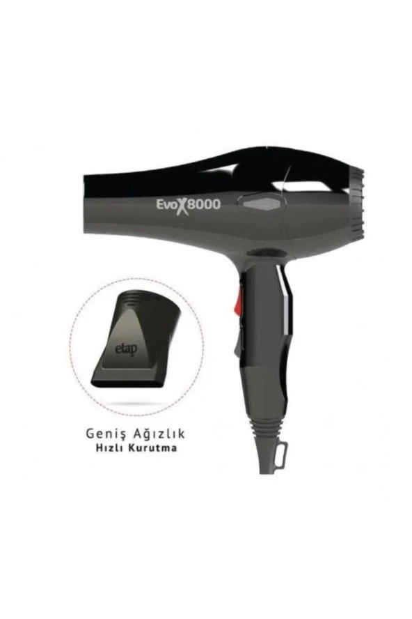 Etap Evox8000 2500 W Saç Kurutma Makinesi ürün görseli 1