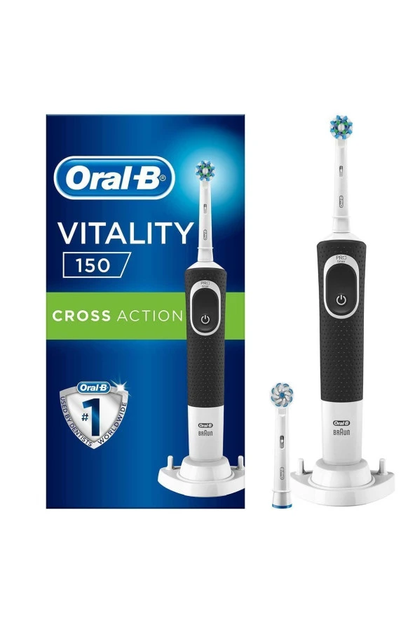 Oral-B D150 Şarj Edilebilir Diş Fırçası + 1 Yedek Başlık ürün görseli 1