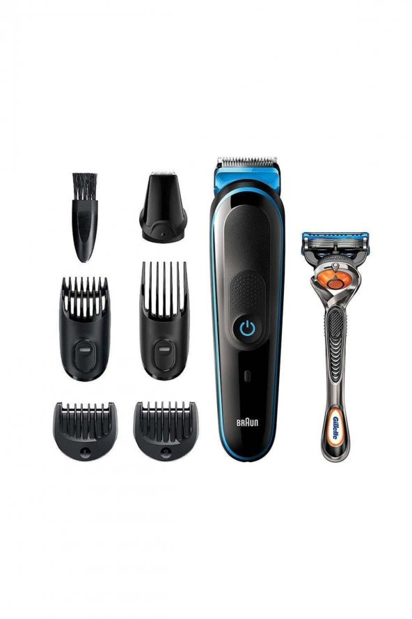 Braun Mgk5245 7'si 1 Arada Erkek Bakım Kiti (auto Sense Tekn.+ Gıllette Hediye) ürün görseli 1