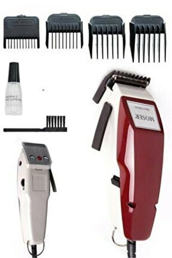 Moser 1400-0050 %100 Alman Malı Traş Makinesi + 4 Tarak ürün görseli 1
